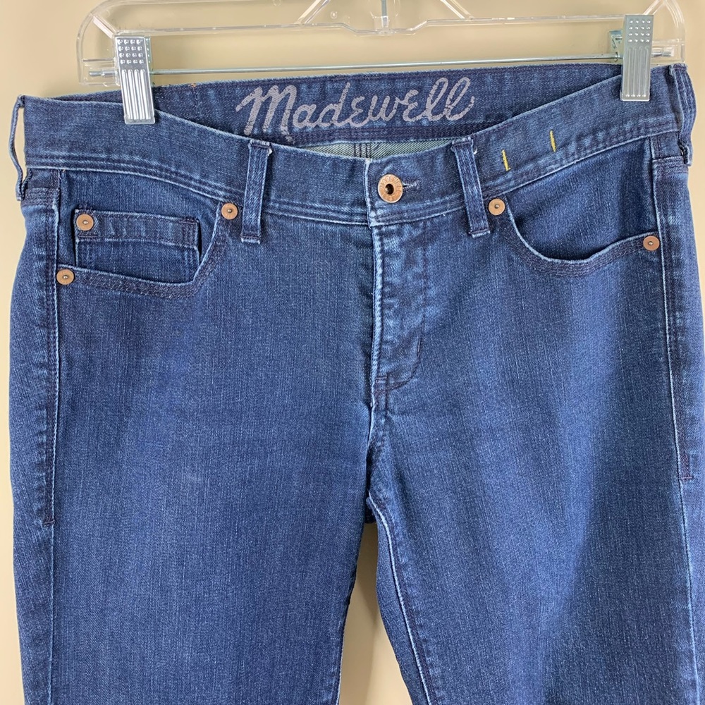 Madewell “Rail Straight” dark wash jeans - EUC! - Picture 3 of 7